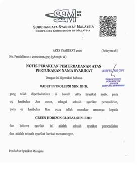 SSM REGISTRATION